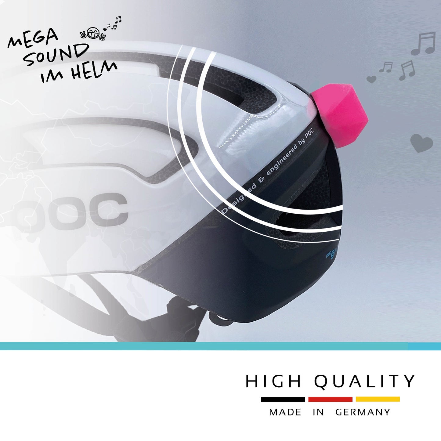 Pra-penjualan: PATCH - speaker untuk helm sepeda Anda