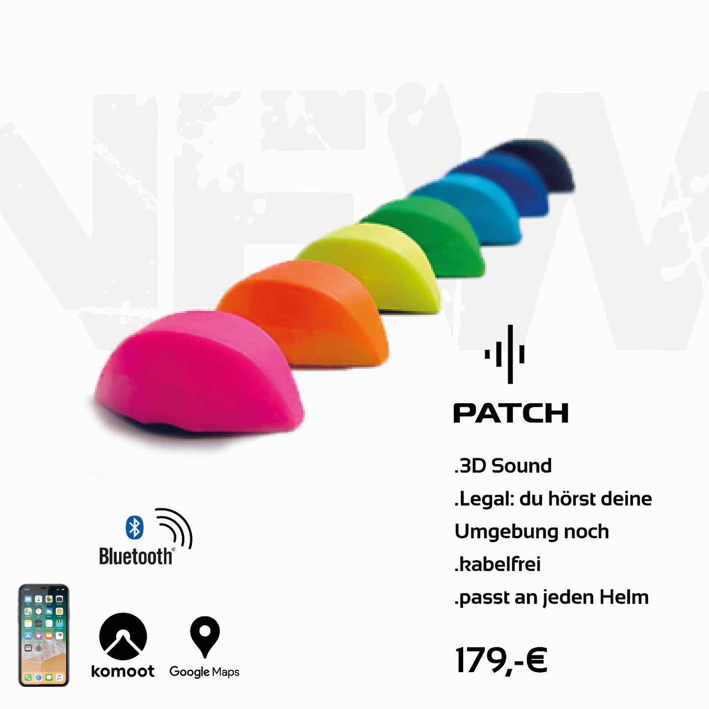PATCH - der Lautsprecher für Deinen Ski-Helm