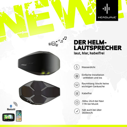 TĀG 2.0 - el altavoz para tu casco de moto